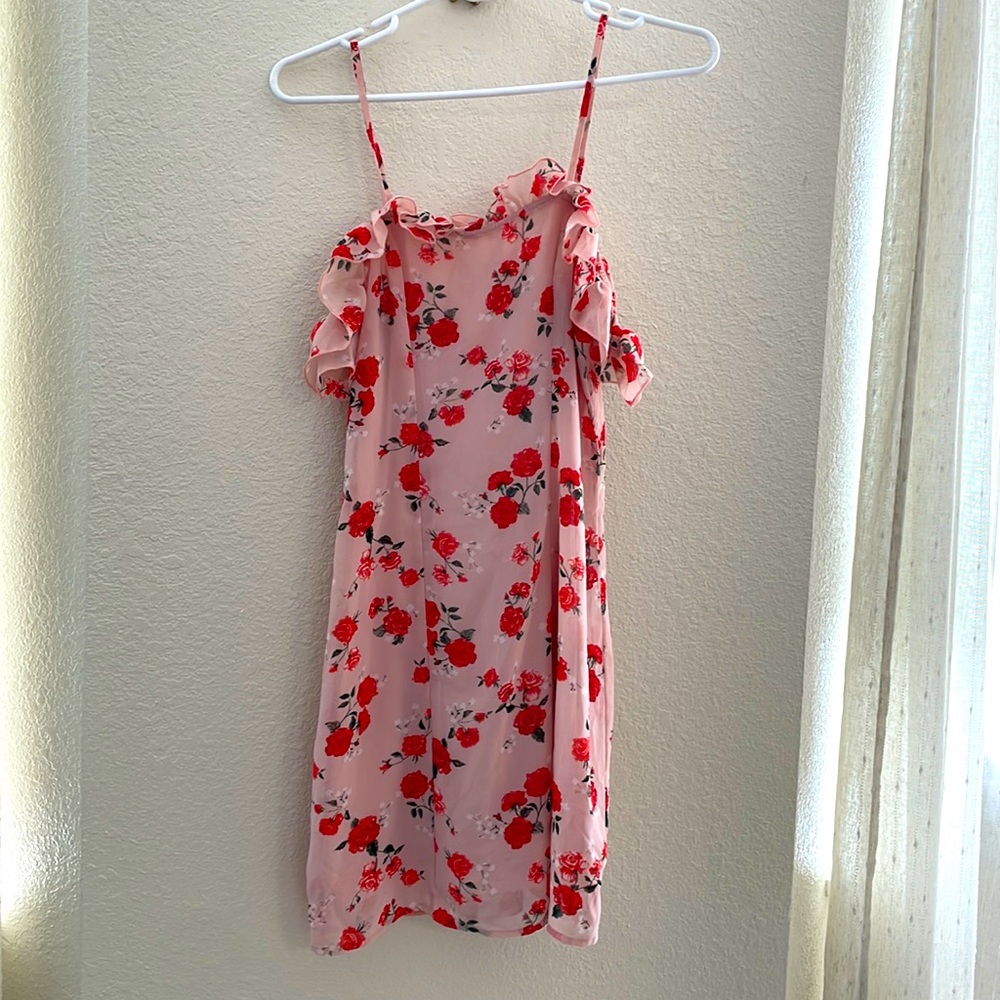 Pink Floral Dress